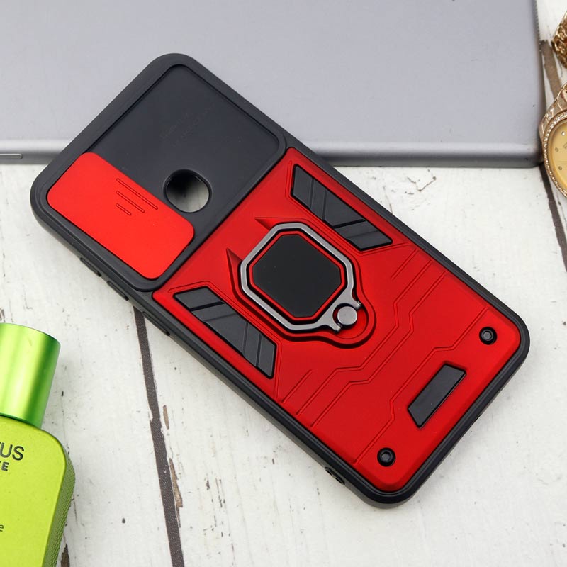 قاب ضد ضربه محافظ لنزدار کشویی هولدر دار طرح اصلی بتمن Samsung Galaxy A11 سری B