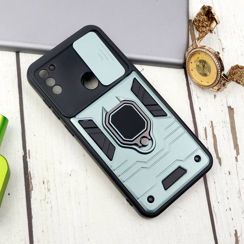 قاب ضد ضربه محافظ لنزدار کشویی هولدر دار طرح اصلی بتمن Samsung Galaxy A11 سری B