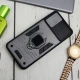 قاب ضد ضربه محافظ لنزدار کشویی هولدر دار بتمن Samsung Galaxy A12 سری B