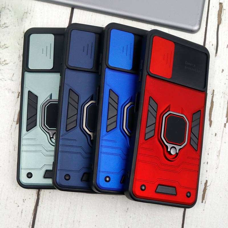 قاب ضد ضربه محافظ لنزدار کشویی هولدر دار طرح اصلی بتمن Samsung Galaxy A22 5G سری B