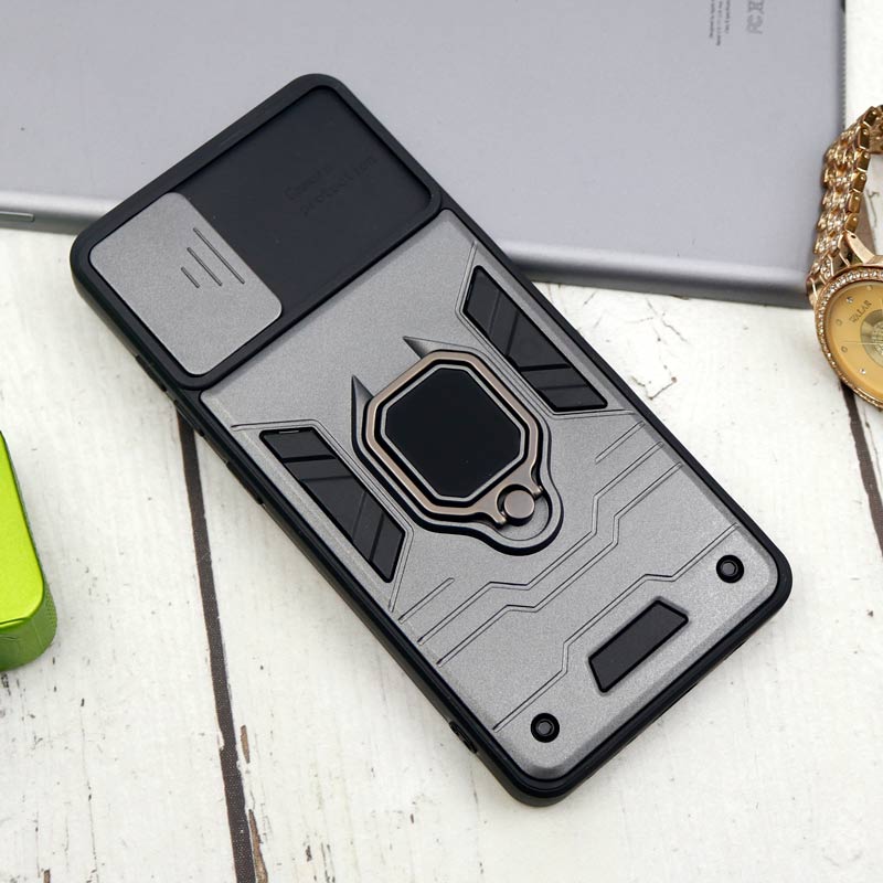 قاب ضد ضربه محافظ لنزدار کشویی هولدر دار طرح اصلی بتمن Samsung Galaxy A51 سری B