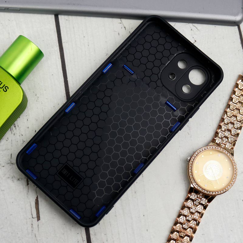قاب ضد ضربه محافظ لنزدار کشویی هولدر دار طرح اصلی بتمن Xiaomi Mi 11 Lite سری B