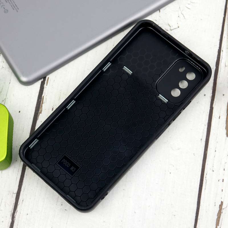 قاب ضد ضربه محافظ لنزدار کشویی هولدر دار طرح اصلی بتمن Xiaomi Poco M3 سری B
