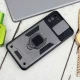 قاب ضد ضربه محافظ لنزدار کشویی هولدر دار طرح اصلی بتمن Xiaomi Poco M3 سری B