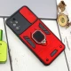 قاب ضد ضربه محافظ لنزدار کشویی هولدر دار طرح اصلی بتمن Xiaomi Poco M3 Pro سری B