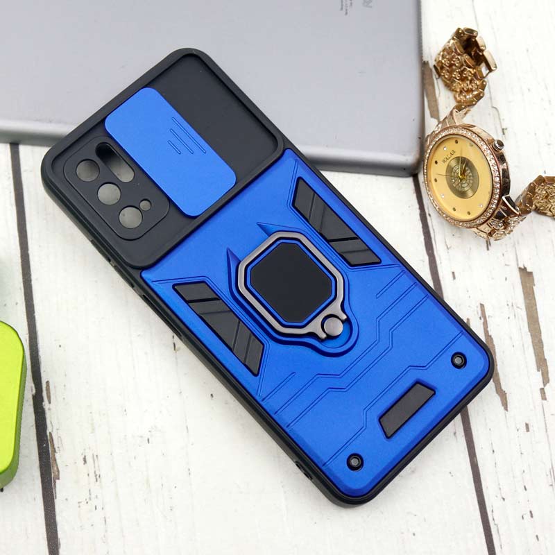 قاب ضد ضربه محافظ لنزدار کشویی هولدر دار طرح اصلی بتمن Xiaomi Poco M3 Pro سری B