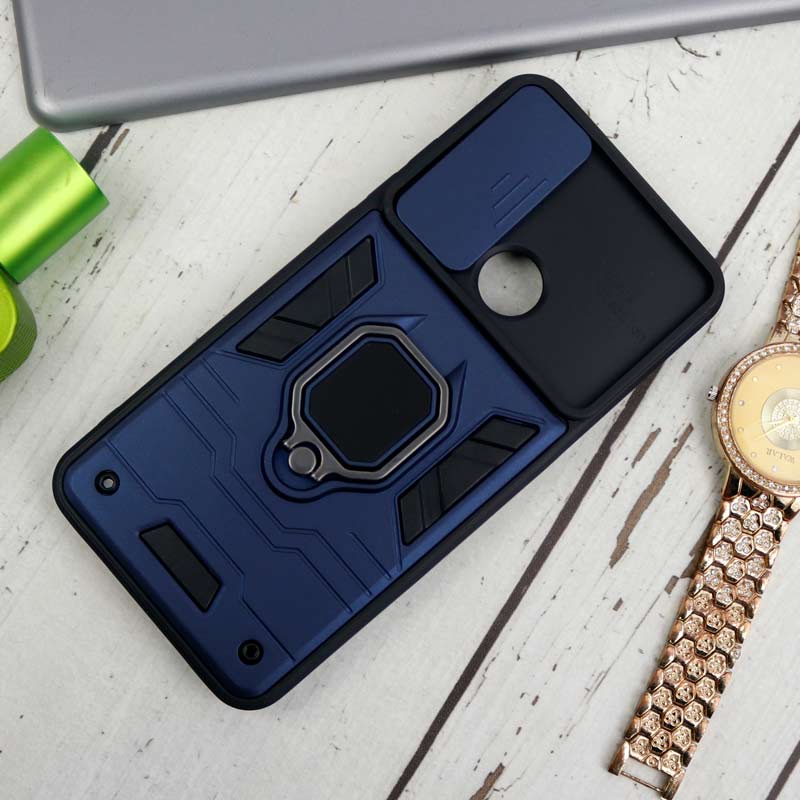 قاب ضد ضربه محافظ لنزدار کشویی هولدر دار بتمن Xiaomi Redmi Note 8