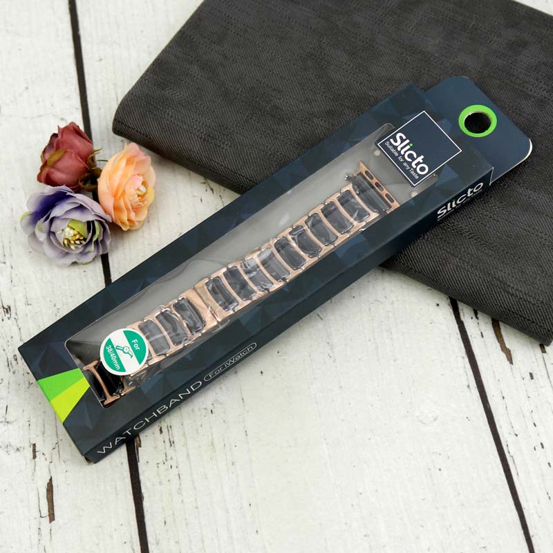 بند استیل سرامیکی Slicto اپل واچ 38/40mm