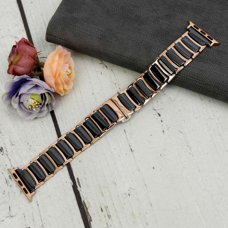 بند استیل سرامیکی Slicto اپل واچ 38/40mm
