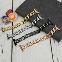 بند کارتیر نگین دار فول Slicto اپل واچ 38/40mm