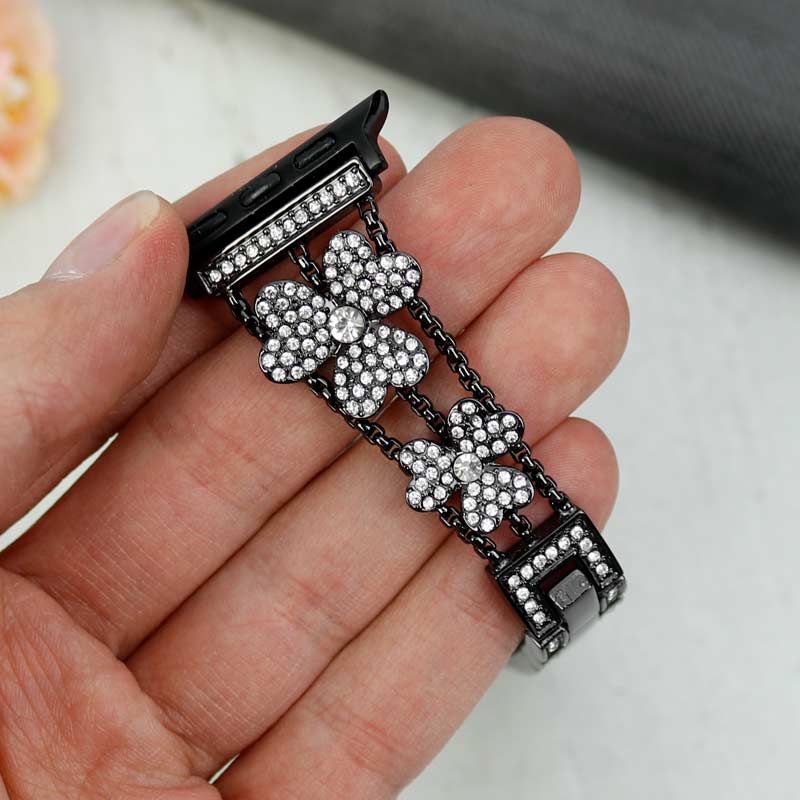 بند طرح گل Slicto اپل واچ 38/40mm