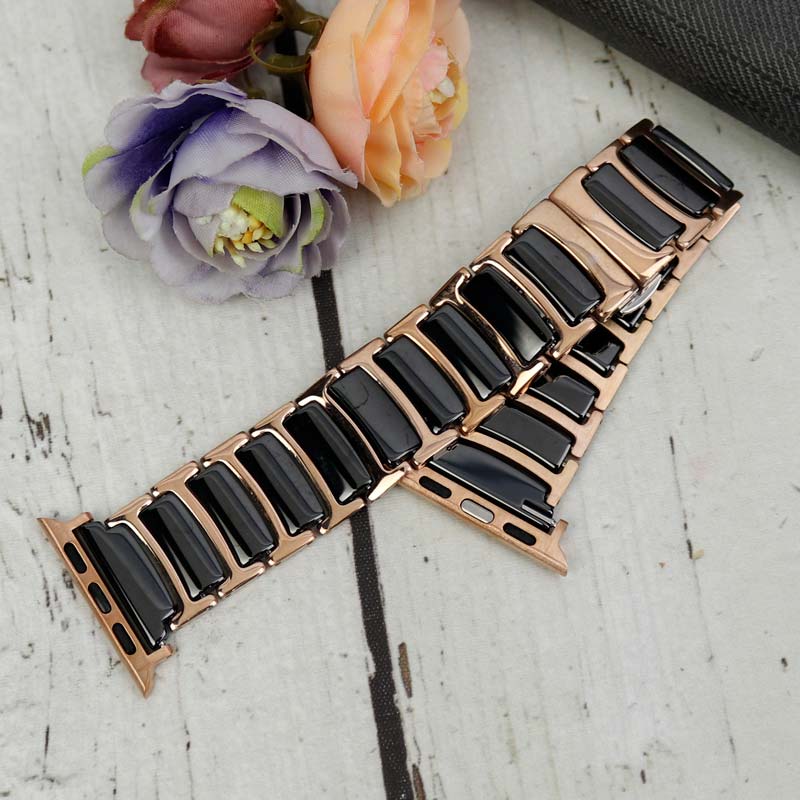 بند استیل سرامیکی Slicto اپل واچ 38/40mm