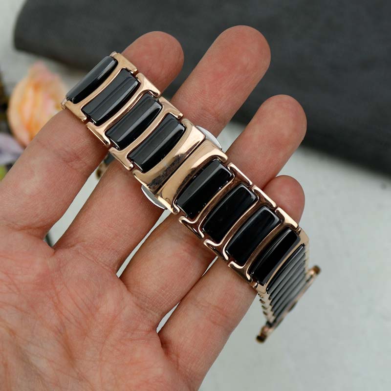 بند استیل سرامیکی Slicto اپل واچ 42/44mm