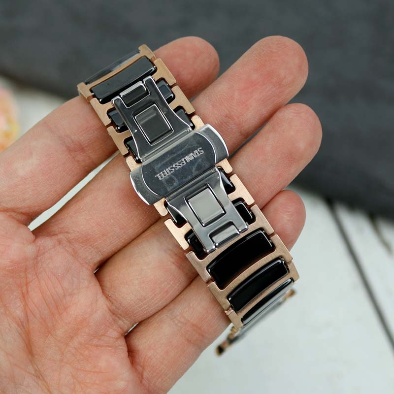 بند استیل سرامیکی Slicto اپل واچ 42/44mm