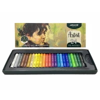 مداد شمعی 24 رنگ آریا Arya Artist 2602