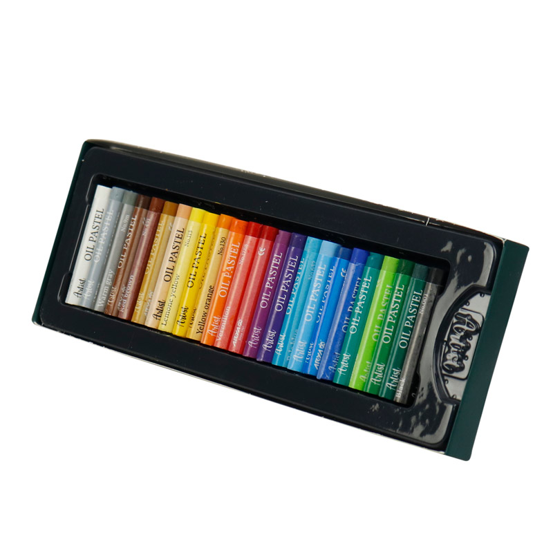 مداد شمعی 24 رنگ آریا Arya Artist 2602