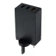 شارژر دیواری فست شارژ Aukey PA-T14 3Port QC3 3A 42W + کابل میکرو یو اس بی