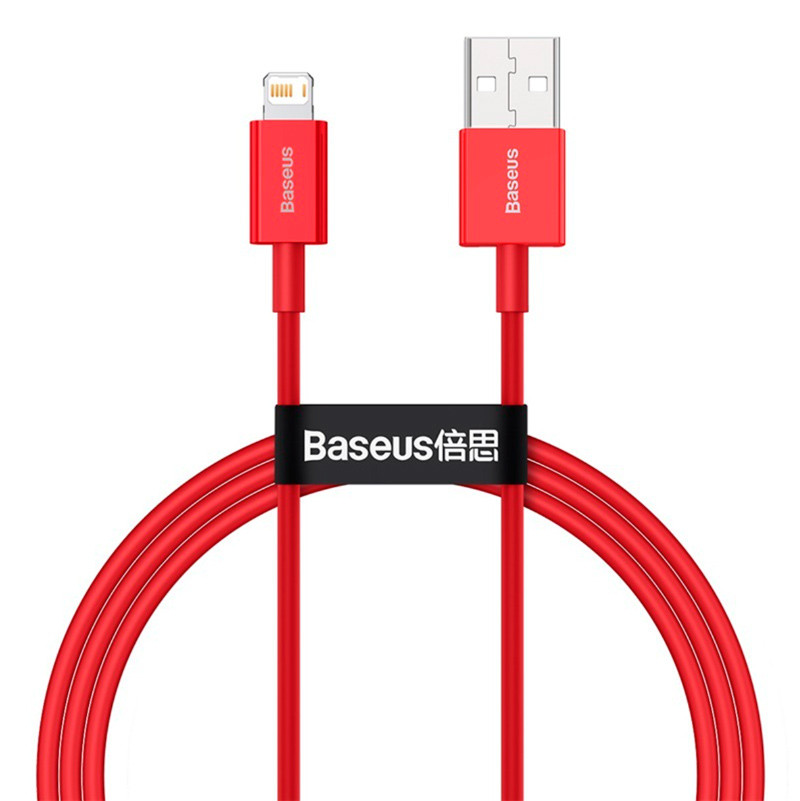 کابل آیفونی فست شارژ Baseus Superior Series CALYS-A 2.4A 1m