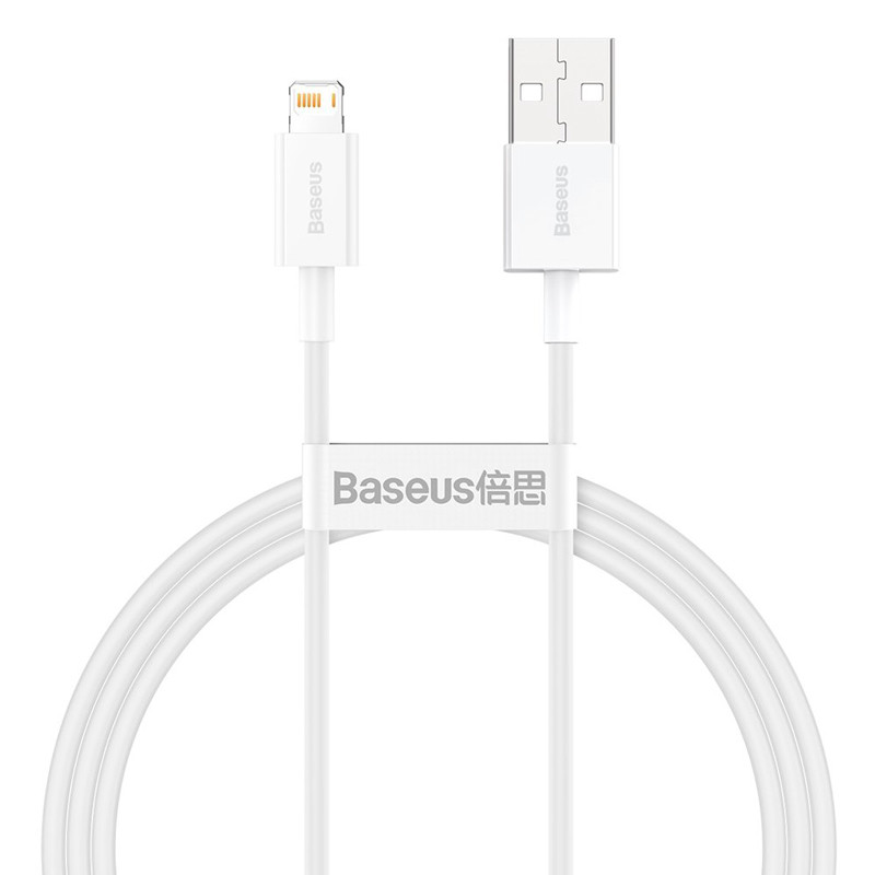 کابل آیفونی فست شارژ Baseus Superior Series CALYS-A 2.4A 1m