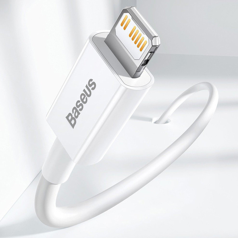 کابل کوتاه فست شارژ Baseus CATLYS Type-C to Lightning PD 20W 25cm