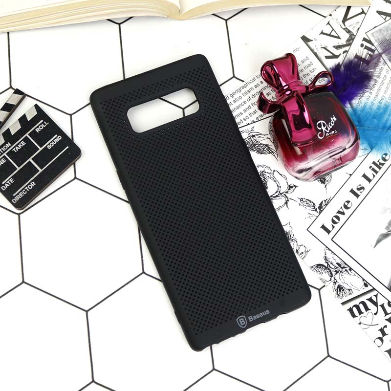 قاب ژله ای BASEUS LUSTRE سامسونگ Note 8 مشکی