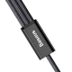 کابل 3 سر فست شارژ Baseus Rapid Series CAMLT-SU 3A 1.2m