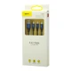 کابل 3 سر فست شارژ Baseus Rapid Series CAMLT-SU 3A 1.2m