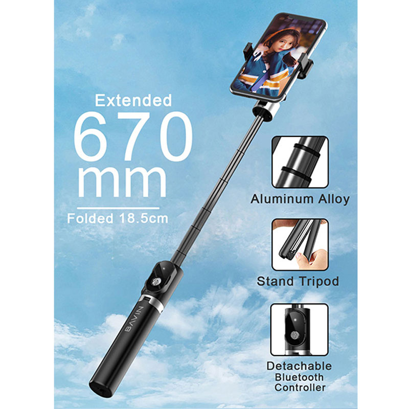 سه پایه و مونوپاد بلوتوثی Bavin AP-03