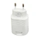 شارژر دیواری Bavin PC317Y 2.4A + کابل آیفونی