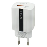 کلگی فست شارژ Bavin PC336Y 2Port 3.4A QC3 PD 20W