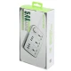 چند راهی 3 خانه ارت دار باوین PC588 با کابل 1.5 متری + شارژر USB
