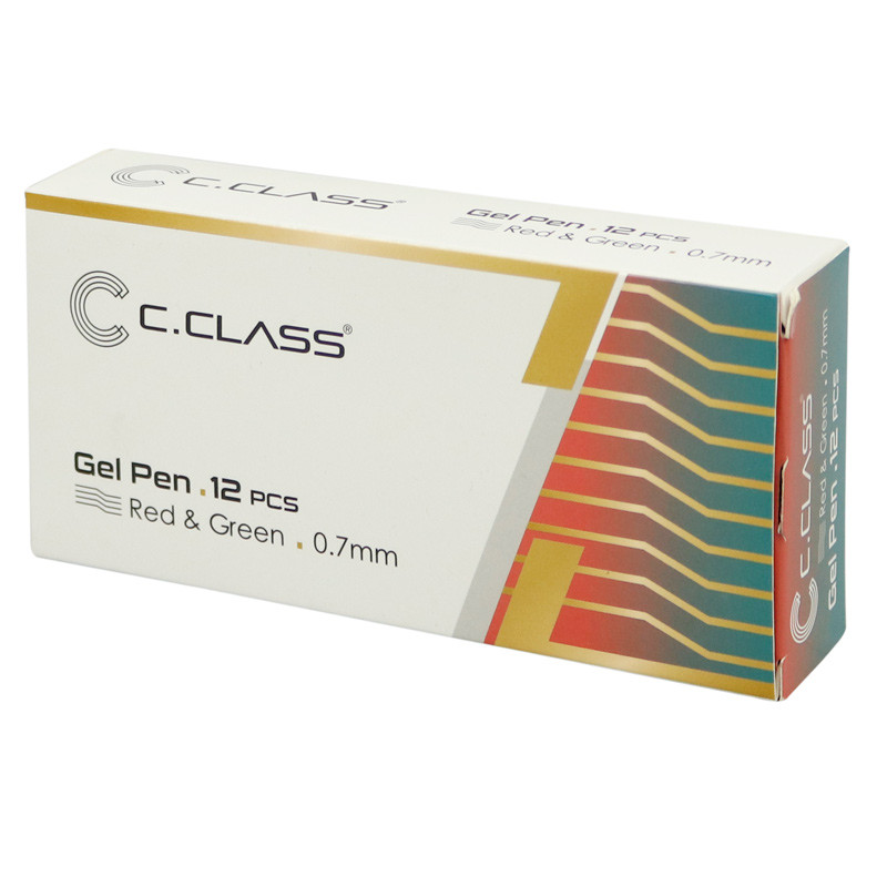 روان نویس سی کلاس رنگی C.Class GP3026 0.7mm بسته 12 عددی