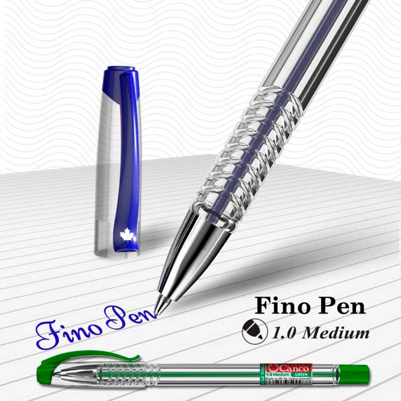 خودکار کنکو رنگی Canco Fino 1mm بسته 50 عددی