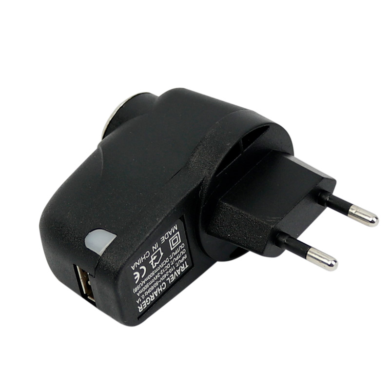 تستر شارژر فندکی USB