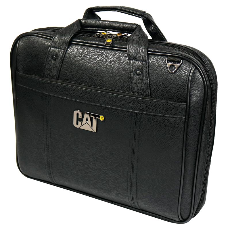 کیف لپ تاپ دوشی چرم Cat کد 176