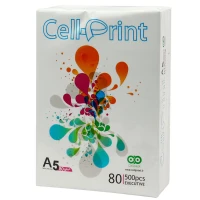 کاغذ A5 سل پرینت 80 گرم بسته 500 عددی