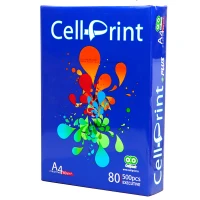 کاغذ A4 سل پرینت پلاس 80 گرم بسته 500 عددی