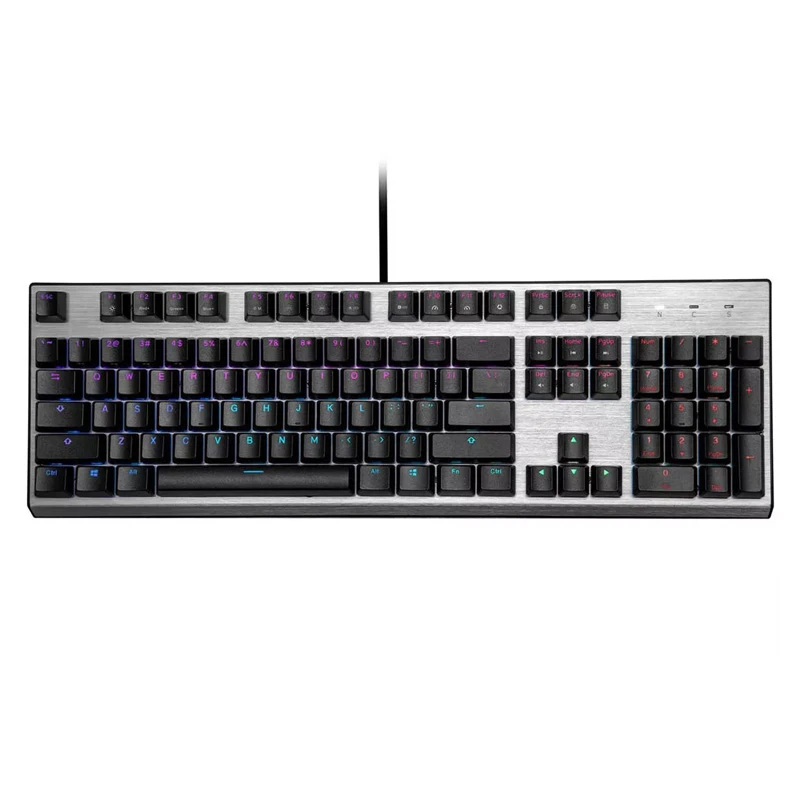 کیبورد گیمینگ کولر مستر CK351 RGB Red Switch
