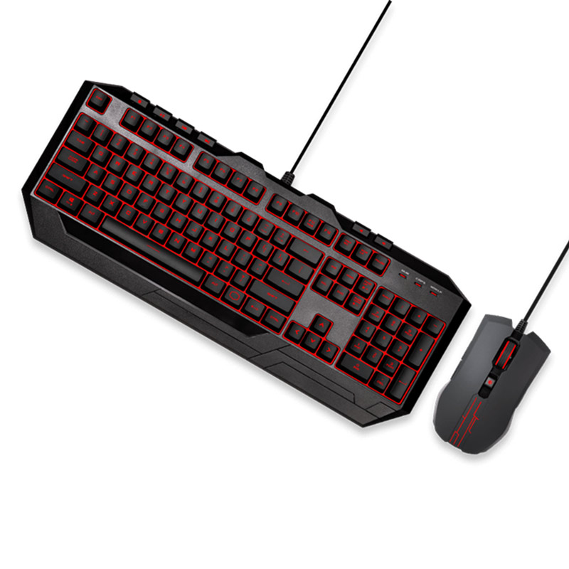 کیبورد و موس گیمینگ کولر مستر Devastator 3 Plus RGB