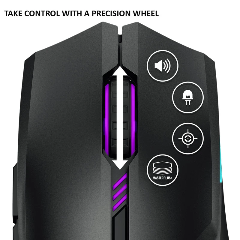 موس بی سیم گیمینگ Cooler Master MM831 RGB