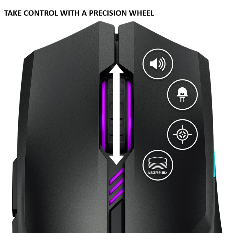 موس بی سیم گیمینگ Cooler Master MM831 RGB