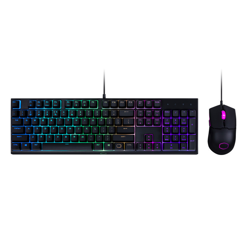 کیبورد و موس گیمینگ کولر مستر MS110 RGB