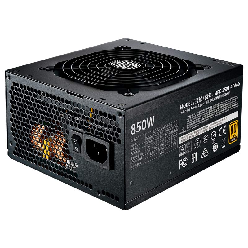 پاور ماژولار 850 وات کولر مستر Cooler Master MWE 850 - V2 Gold