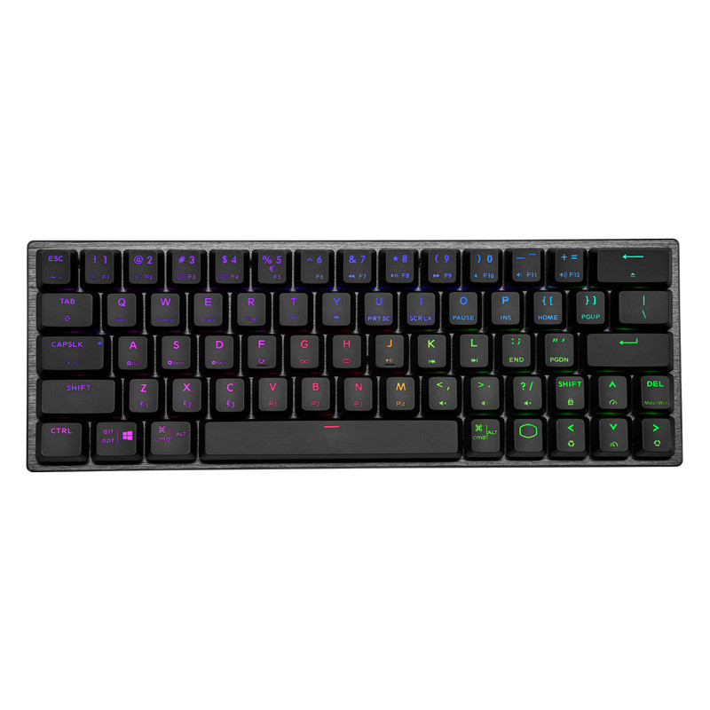 کیبورد بی سیم گیمینگ کولر مستر SK622 RGB Red Switch