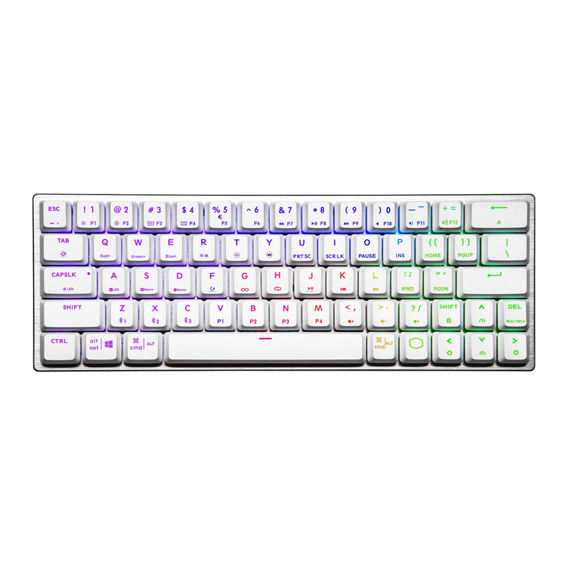 کیبورد بی سیم گیمینگ کولر مستر SK622 RGB Red Switch