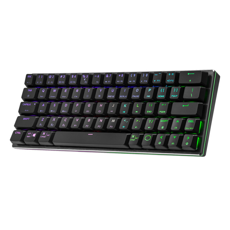 کیبورد بی سیم گیمینگ کولر مستر SK622 RGB Red Switch