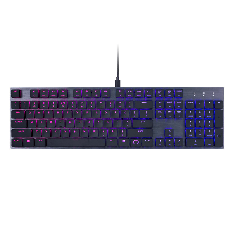 کیبورد گیمینگ کولر مستر SK650 RGB