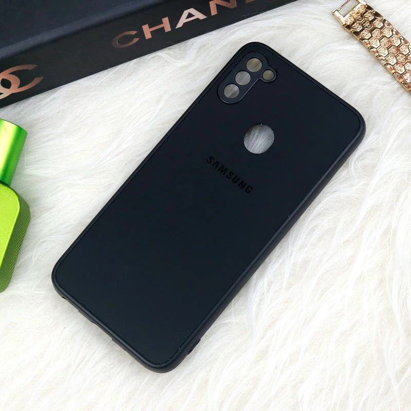 قاب طرح PVD محافظ لنزدار Samsung Galaxy A11 مشکی