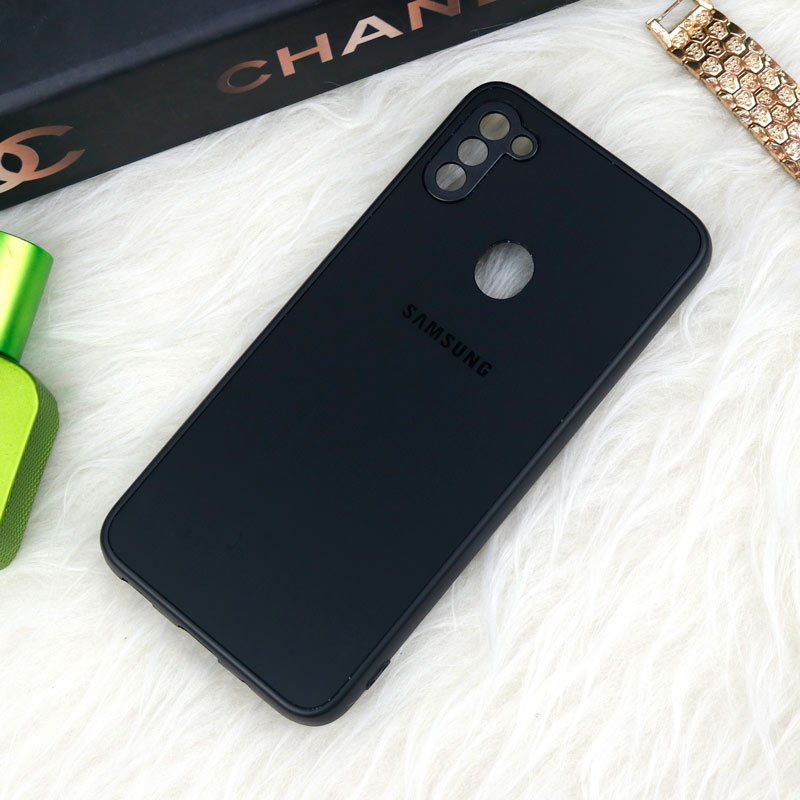 قاب طرح PVD محافظ لنزدار Samsung Galaxy A11 مشکی