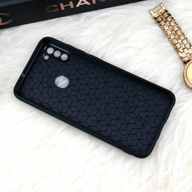 قاب طرح PVD محافظ لنزدار Samsung Galaxy A11 مشکی